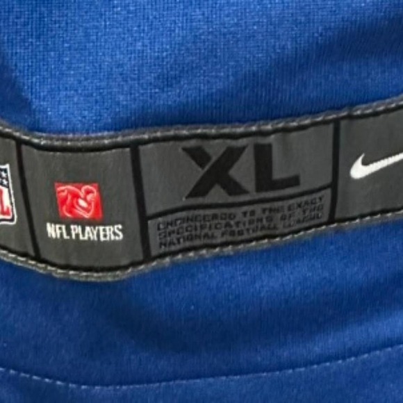 Blue Nike NFL Indianapolis Colts Jersey Youth XL (18/20) #2 WENTZ NWT - Picture 5 of 5